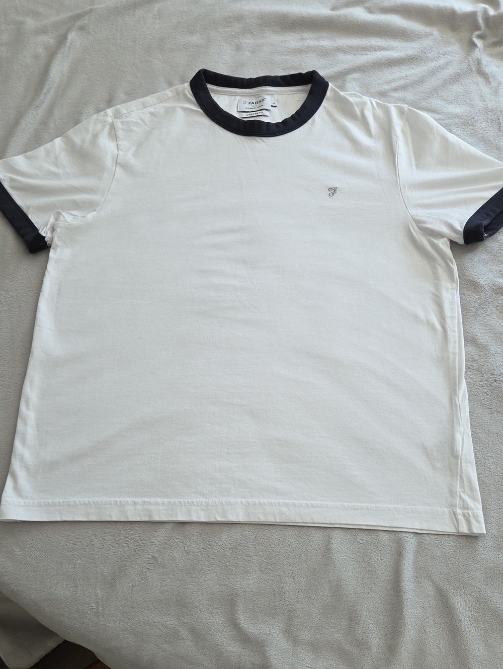 Farah T-Shirt, Size M, White